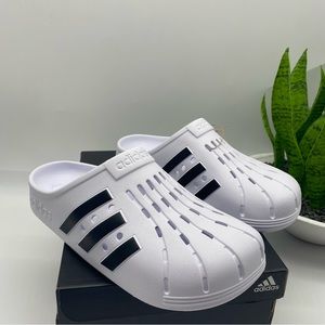 adidas gazelle silver green womens adidas Originals Black Adilette Clogs